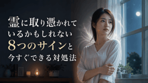 霊に取り憑かれているかもしれない8つのサインと今すぐできる対処法